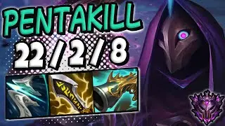 Jhin ADC vs Zeri [ PentaKill] EUW Master Patch 12.5 / Season 12 ✅