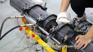 HDPE pipe butt fusion welding machine from WELPING