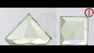 Square Green and Diamond Cut | Lab Grown Diamond | Surat Diamond manufacturing company| Customised 