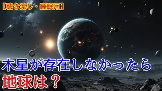 木星が存在しなかったら地球は？【聴き流し・睡眠用】