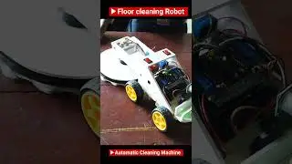 Automatic Floor cleaning robot project arduino | Exhibition | Govt iti Kurumathur | Shinu Kunnil