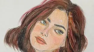 Pencil color & watercolor pencils | #aquarellepainting #watercolorpainting 