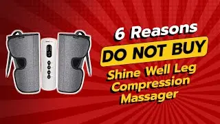 DON'T BUY Shine Well Leg Compression Massager BEFORE WATCHING THIS VIDEO! 🛑🤯