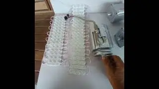 Test putaran jari tangan Generator magnet permanen 450W rpm rendah