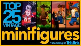 The Top 25 LEGO Minifigures of the 80s & 90s ~ According to TrikBrix