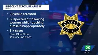 Davis police arrest juvenile after indecent exposure incidents