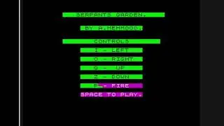 Entertainment Hell - Serpents Garden ZX Spectrum