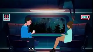 Night Train Animation Sample (After Effects)