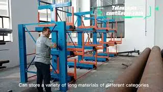 The Roll Out Cantilever Rack