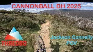 Thredbo Cannonball DH 2025 Course Preview | Jackson Connelly POV