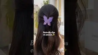 Butterfly clips on amazon #clips #butterflyclips #amazon