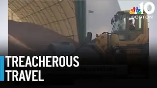 Treacherous travel conditions expected by midday