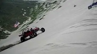 St. Anthony Sand Dunes Jumping off chokecherry