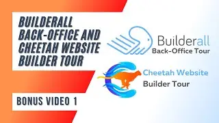 Builderall Back Office and Cheetah Website Builder Tour
