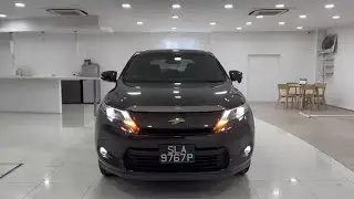 Toyota Harrier Premium 2.0A 2016 Brown Sunroof Rear Entertainment - SLA9767P