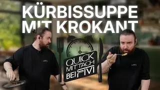 K&Uuml;RBISSUPPE mit Krokant mit STURMWAFFEL 🎃 | FIVI QUICK MITTACH STREAM
