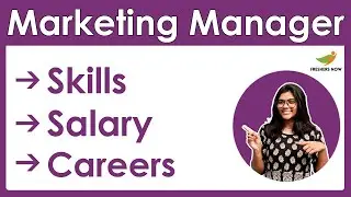 How to become a Marketing Manager? | Salary | Skills | Career in India