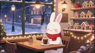 Cozy Bunny Cafe ☕ | Chill Lofi Beats to Study, Relax, and Focus| Lofi bunny beats |