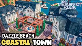 EASY DAZZLE BEACH COASTAL TOWN DESIGN~SEASIDE GETAWAY BUNDLE~SPEED BUILD~DISNEY DREAMLIGHT VALLEY