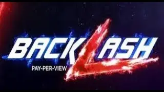 WWE Backlash 2018 Match Card
