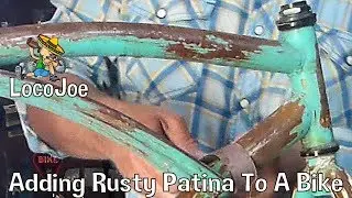 Adding Rusty Patina To A Bicycle