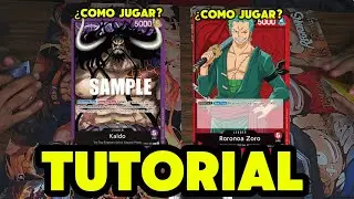 DUELO TUTORIAL ZORO VS KAIDO ONE PIECE CARD GAME