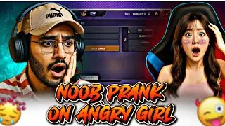 🔥 Free Fire Funny Prank With Angry Girl 😡😂 | OP Comedy Moments & Trolling in FF | Garena Free Fire