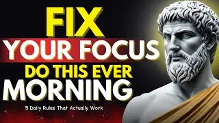 5 Stoic Rules to Fix Your Focus EVERY MORNING