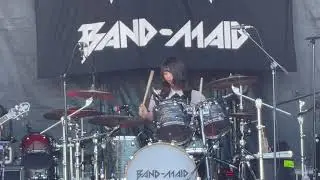 Band-Maid Sound Check May 26th, Sonic Temple Festival. Yes Akane, it's much more than ok!