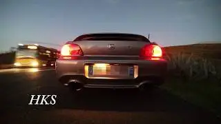 Honda S2000 sound catback : Toda vs HKS