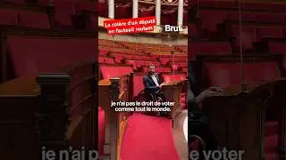 La col&egrave;re de S&eacute;bastien Peytavie, d&eacute;put&eacute; en fauteuil roulant