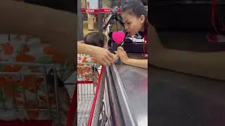 Baby in cashier #shorts #kidgrowup