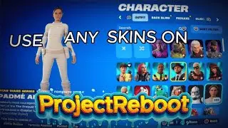How To Get Any Cosmetics/Skins In Game In Project Reboot Fortnite !!!