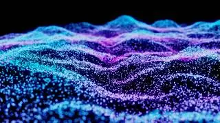 Animated Particle Field Overlay | Blender