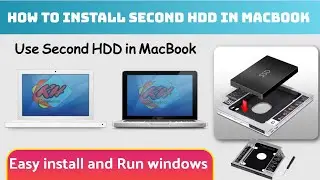 How to install a 2nd HDD in your MacBook @khcomputers