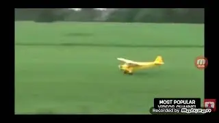 tangy the hater gets hit by rc plane again