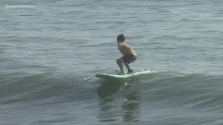 61st Coastal Edge East Coast Surfing Championships are underway in Virginia Beach