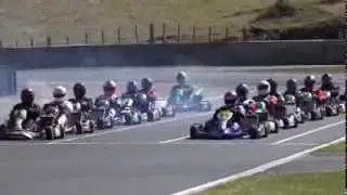 2013 ProKart Series round 2 Rotorua - KZ2 Masters prefinal