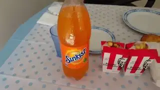 KFC Zinger Pies |  Regular Chips |  Sunkist Soft Drink