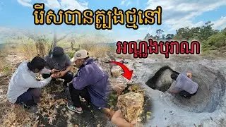 រើសបានត្បូងថ្មនៅអណ្ដូងបុរាណ