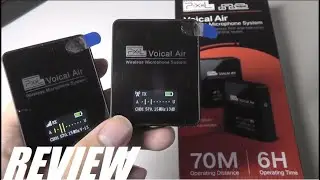 REVIEW: Pixel Voical Air Wireless Microphone System (Cameras, Smartphones, UFH, OLED)