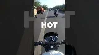 Ваш интерцептор нагревается во время езды? #youtubeshort #royalenfield #interceptor650