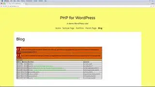 051 The home php for the Blog Homepage