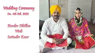 Hardev Dhillon Weds Satinder Kaur   Wedding On . 4th Feb, 2023