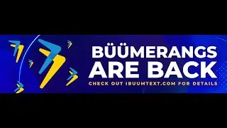 B&uuml;&uuml;merangs are BACK!