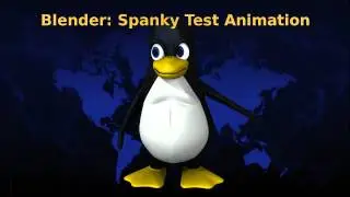 Blender Experiment: Spanky The Penguin!