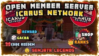 Open Member Server MCPE 1.21.44 Terbaru | SERVER SERU MIRIP BRUTAL LEGENDS