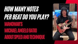 MANOWAR Guitarist Michael Angelo Batio Comments On Controversy About Joey DeMaio&rsquo;s Bass Playing