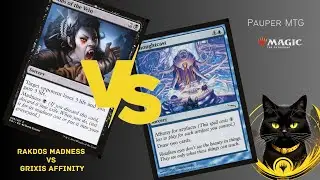 Rakdos Madness Vs Grixis Affinity [Pauper Gameplay]