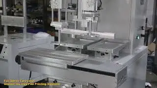 Large size two colors pad printer